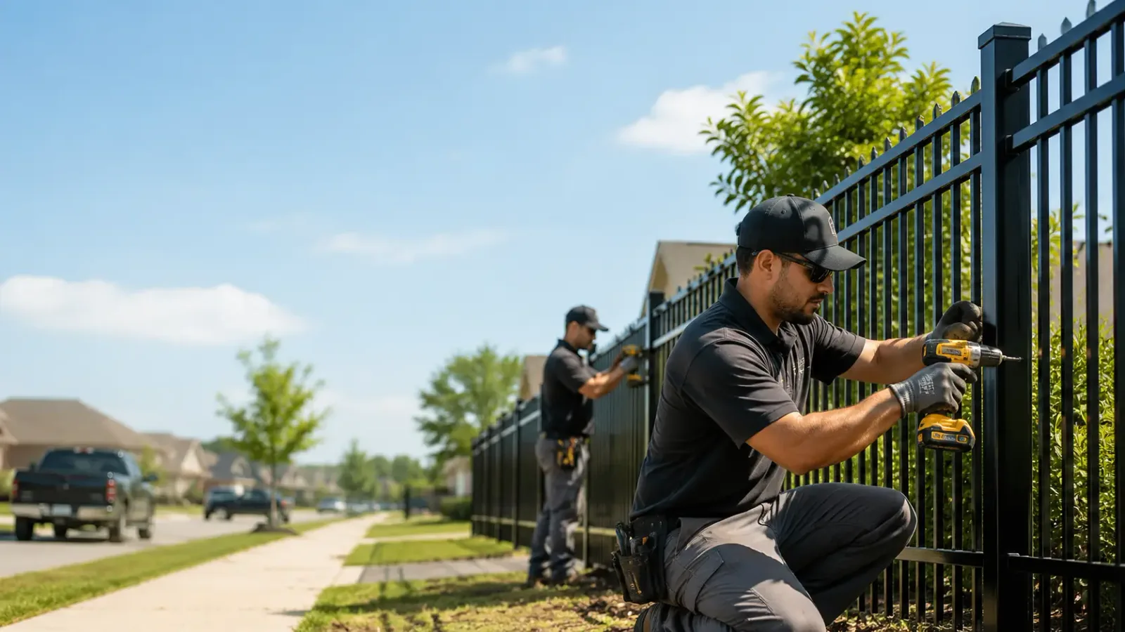 Metal Fence Installation in Greenup, KY